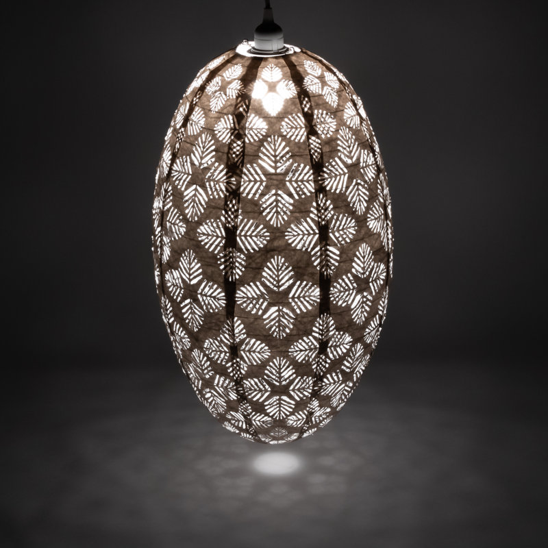 Stella Geo Palm Pod - White