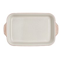 9x13 Rectangle Stoneware Baking Dish Cream - Figmint™