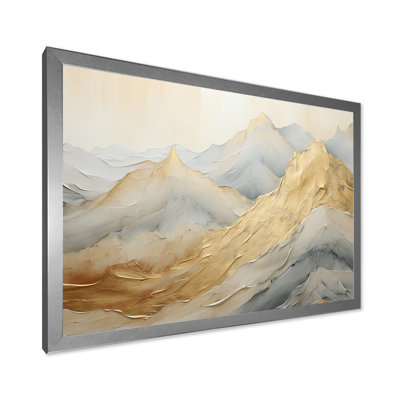 Alpine Mountain Harmony sur impression sur toile