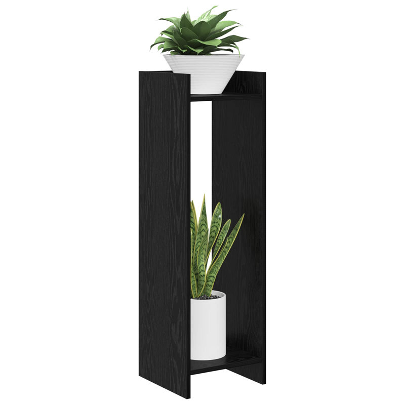 Plant Stand, 100cm H x 30cm W x 30cm D, Black Oak