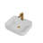 Square Countertop Ceramic Washbasin