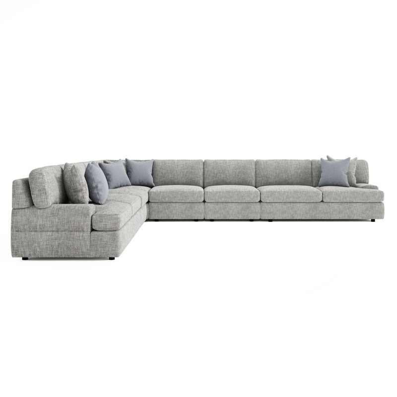 Serena Sectional, Left Hand Facing, 30.5" H x 175" W x 143" D