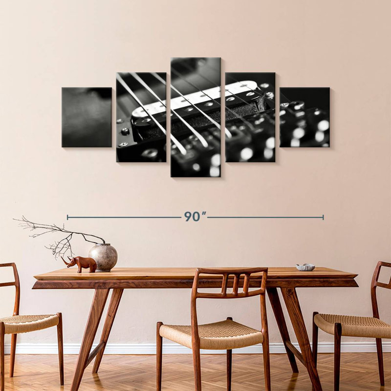 Cordes de guitare monochromes