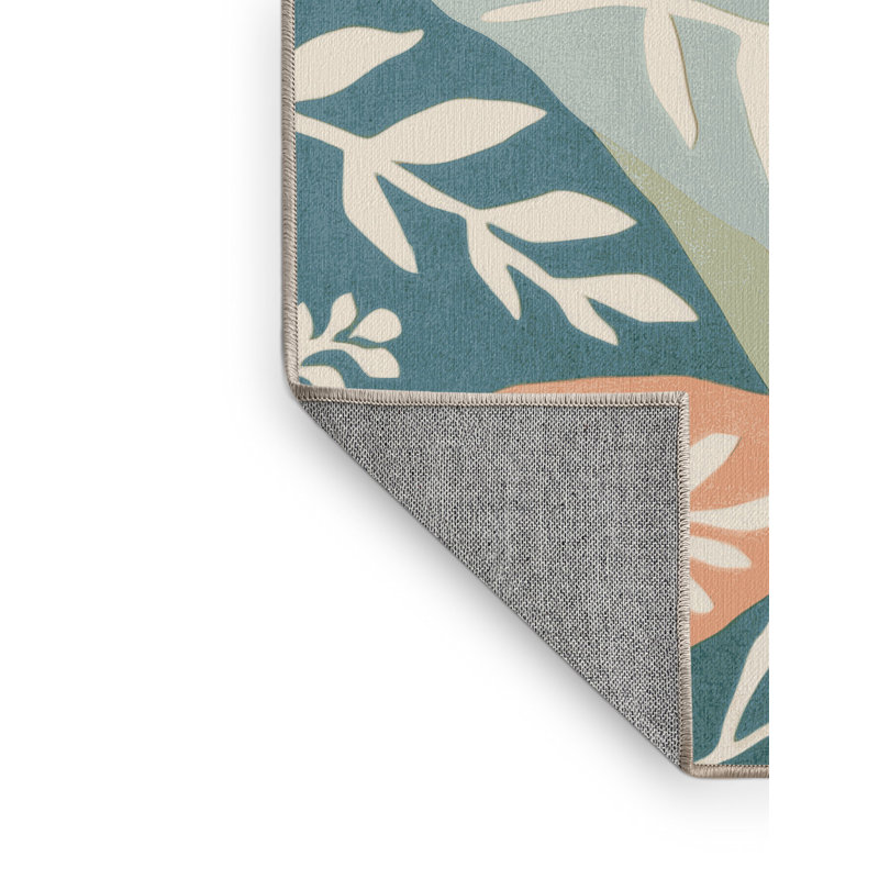 Tapis Wildflower Waltz, Carré 6 pi