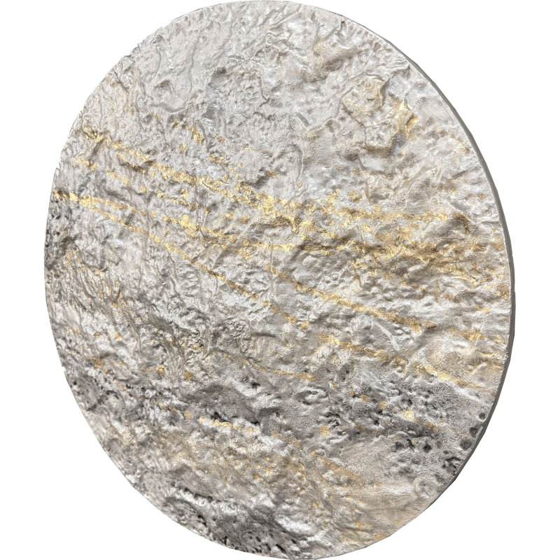 Metallic Mercury II Wall Sculpture