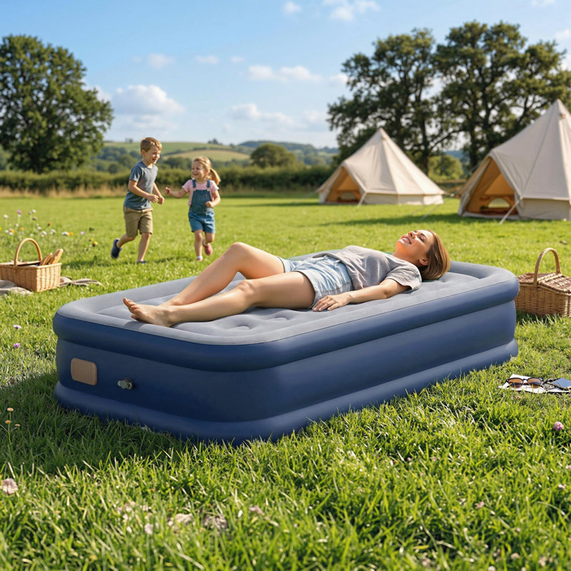 Air Mattress, Single (3'), Grey