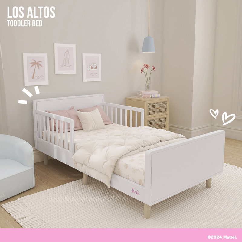 Barbie Los Altos Toddler Bed, Lavender Sky