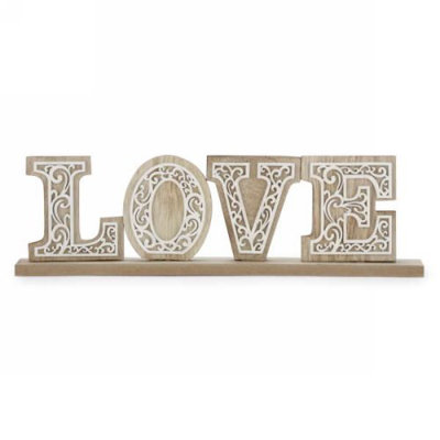 Text & Numbers Letter Block