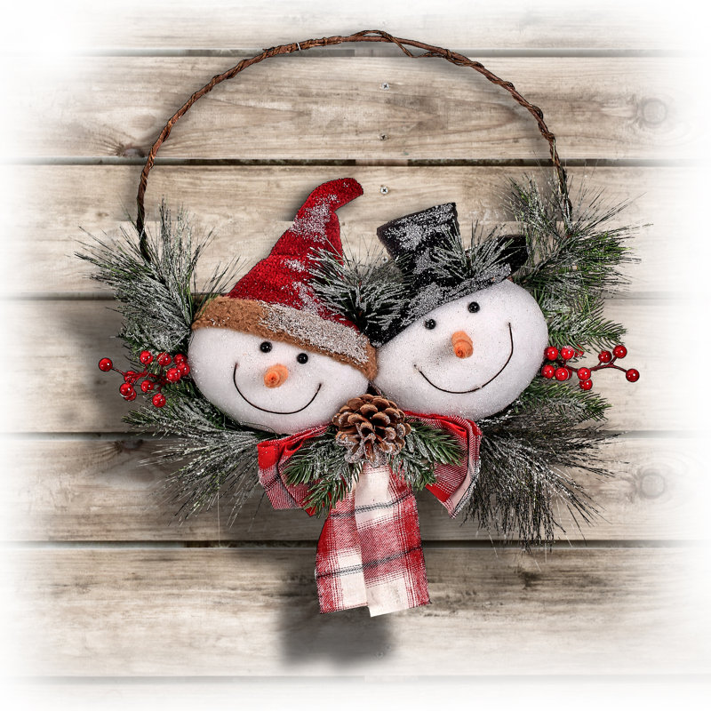 Faux Twig 16.5'' Wreath