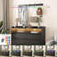 Buffet de salon, armoire de rangement, armoire d'appoint