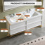 Meuble-lavabo double flottant mural de 60 po, armoire en placage de bois d'ingénierie en contreplaqué, double lavabo intégré à surface solide blanche, 4 tiroirs de rangement à fermeture en douceur-1082490319