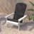 Rankins All-Weather Poly Resin Wood Adirondack Chairs with Cushions-1580249121