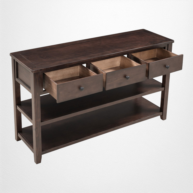 50" Console Table, Espresso, Espresso