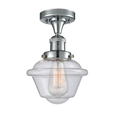 Arlean Glass Semi Flush Mount