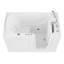 Therapeutic Tubs 32 po. X 60 po. Baignoire tourbillon à remplissage rapide à accès rapide avec drain rapide alimenté en blanc-11904565-4630991
