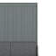 Grand lit escamotable mural avec coussin