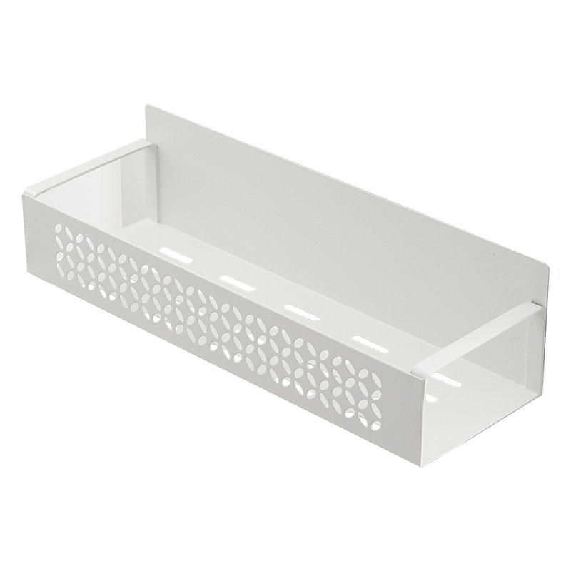 2-Pack Magnetic Storage Racks for Refrigerator, White