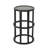 Nancy Outdoor 3-Piece PE Rattan Conversation Set With Ceramic Top, Iron Legs & Cushions-124551097