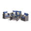 4-Piece Wicker Patio Conversation Set With Glass Table And Cushions-1449503543-1449503542