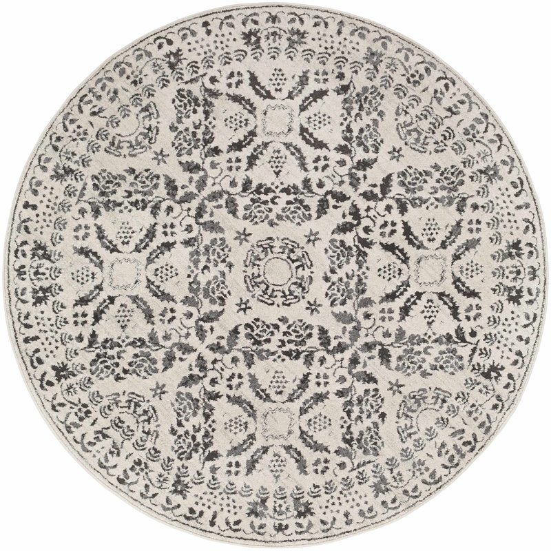 Angeliq Oriental Indoor Rug, Round 5'3"