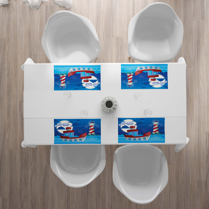 Polyester Nautical Rectangle Placemat