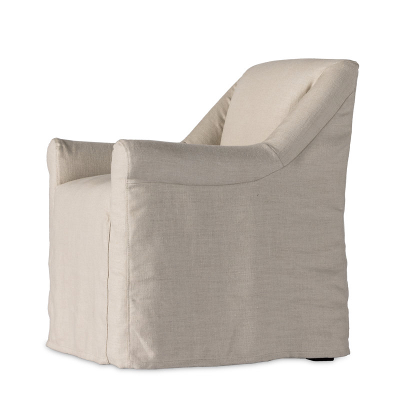 Bridges Upholstered Arm Chair, Brussels Natural