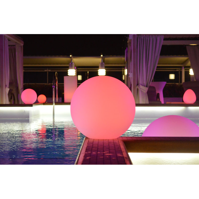 Lampe flottante sans fil Ballia, H 14 po x l 14 po x P 14 po