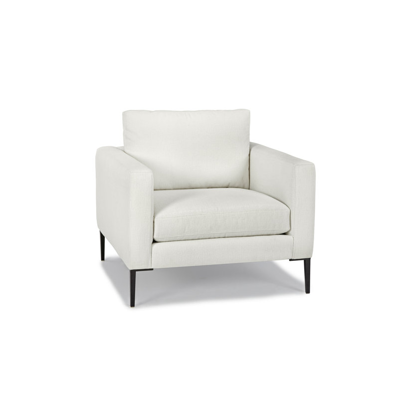 Fauteuil large de 36 po Odin, Mélange de polyester neige