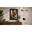 Golden Lotus Blooms Botanical - Framed Print-1023312686-1023312684