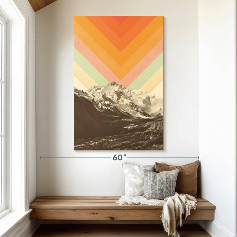 Alvord Mountainscape II, H 51 po x l 34 po