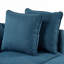 Chaise convertible 1 pièce de style contemporain avec coussins-2030822650