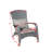 Patio Chair With Cushions( Grey Cushion)