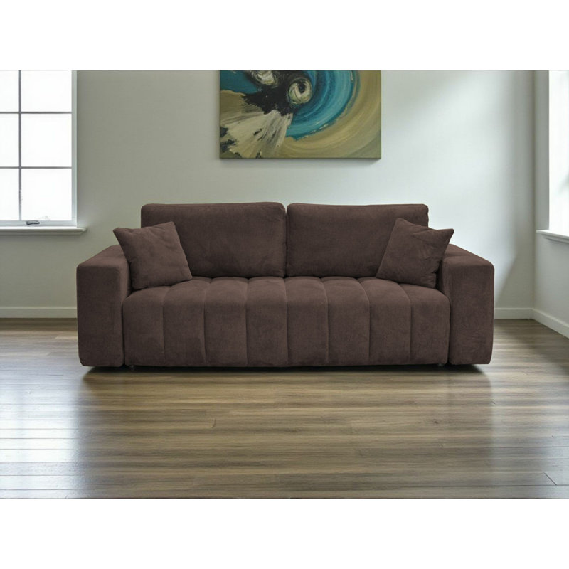 3 Seater Sleeper, Brown