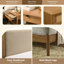 Ensemble de chambre à coucher en bois d'hévéa 5 pièces Vichy-1489008234-1489008246