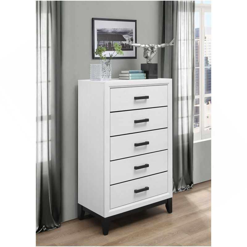 Commode blanche Mirage, Blanc