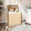 Bamboo Laundry Hamper with Handles