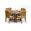 Sack Outdoor Teak Dining Set-1842856038