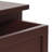 Painswick Solid Wood 3 - Drawer End Table-64073676