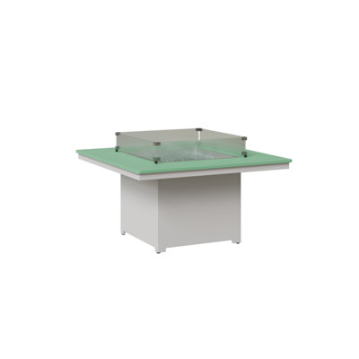 Berlin Gardens Numa Square Fire Pit Table