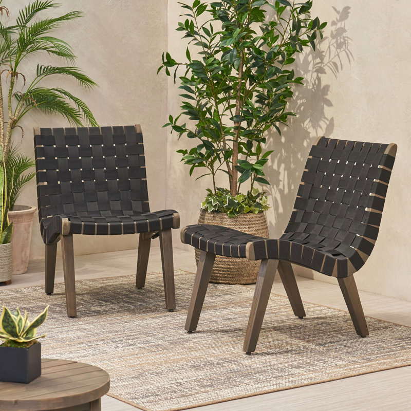 FAUTEUIL CHARLOTTE, Noir/gris