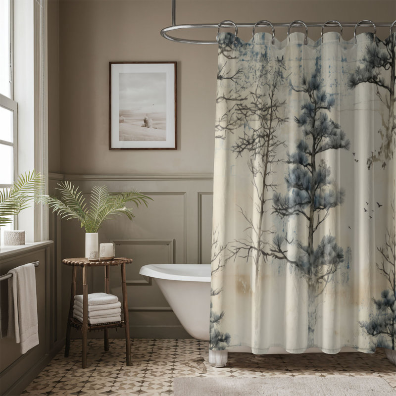 Rideau de douche Frosty Canopy - Premium, H 74 po x l 71 po