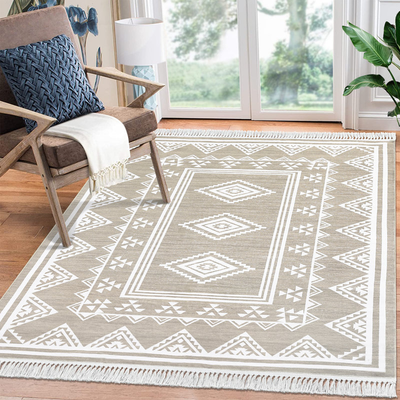 Tapis Cyrgalis avec envers antidérapant, Rectangle 8 pi x 10 pi