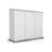 Absco Space Saver 7 ft. W x 3 ft. D Metal Lean-To Storage Shed-111668718