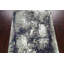 Tapis unique gris noué à la main 6 pi x 9 pi 2 po New Age