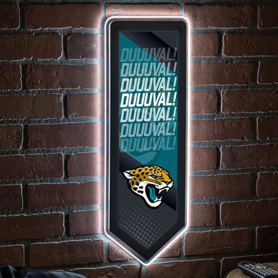 NFL LED Pennant Shaped Lighted Wall Sign