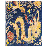 One-of-a-Kind 8'4" X 9'8" Hand Knotted Area Rug