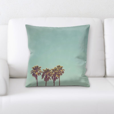 Microsuede Reversible Throw Pillow