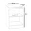 Brena 72cm H x 48cm W Standard Bookcase-1887192403