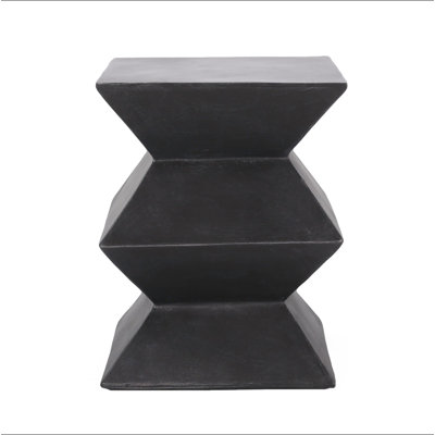 Table d'appoint d'extérieur en béton léger