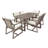 Outdoor Dining Set 7-Piece Outdoor Dining Set Patio Table And Chairs Set Modern Outdoor Furniture Set For Patio, Backyard, Garden, Black Walnut-1958433973